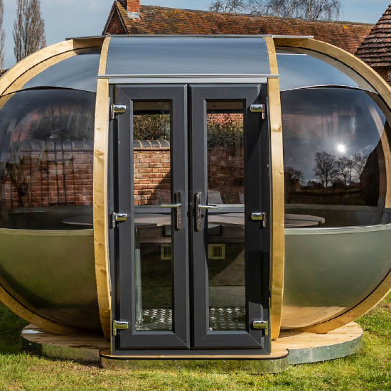Ornate Garden Pod Medium Ovalhouse Garden Room