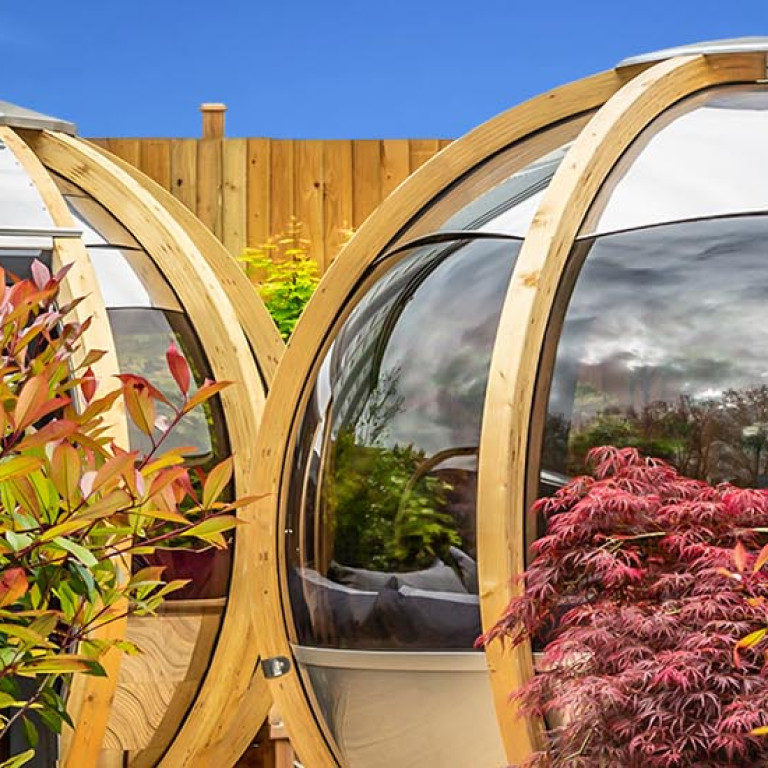 Ornate Garden Pods Chelsea Flower Show