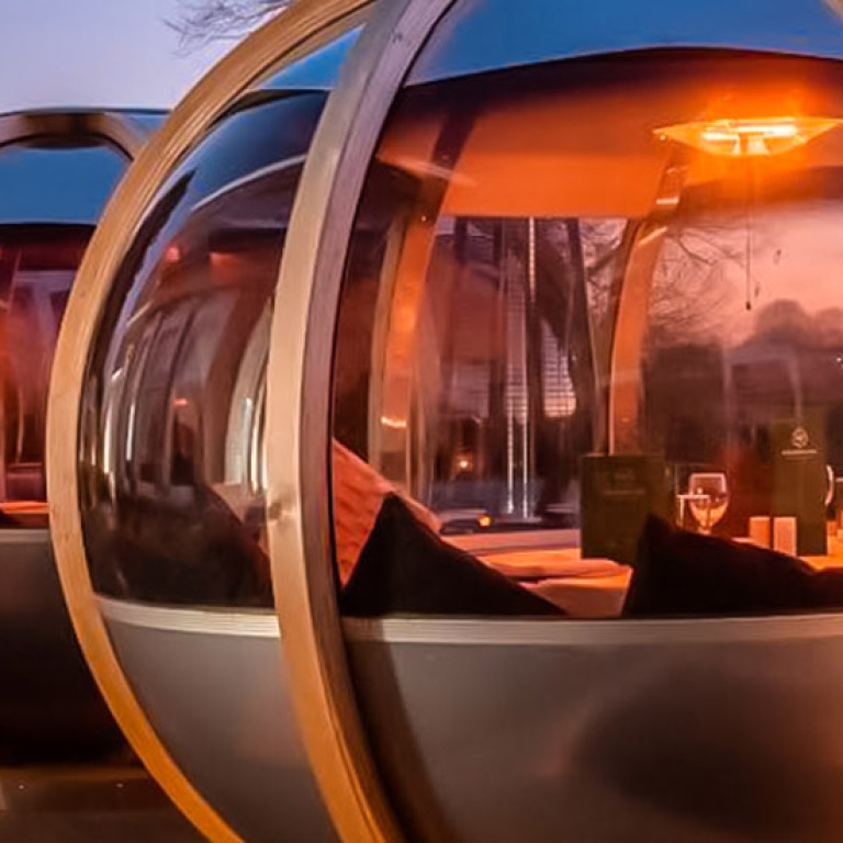 Ornate Garden Pod hospitality