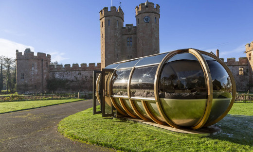 Ornate Garden Outdoor Bar Pod
