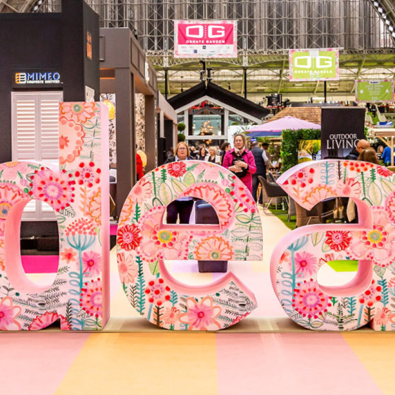 Ornate Garden at the Ideal Home Show 2025