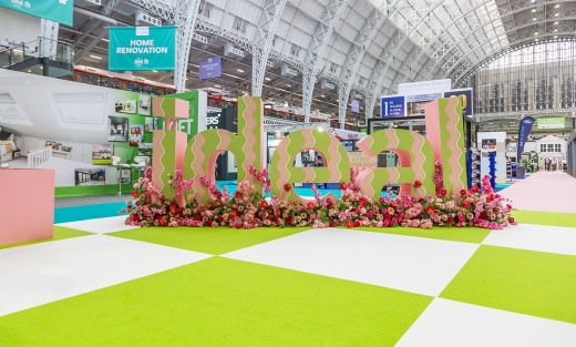 Ornate Garden at the Ideal Home Show 2025