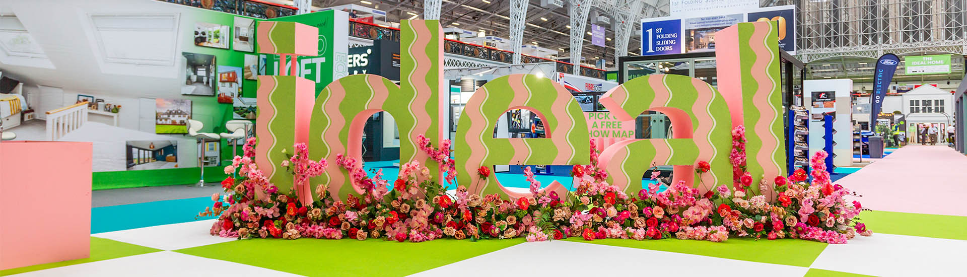 Ornate Garden at the Ideal Home Show 2025