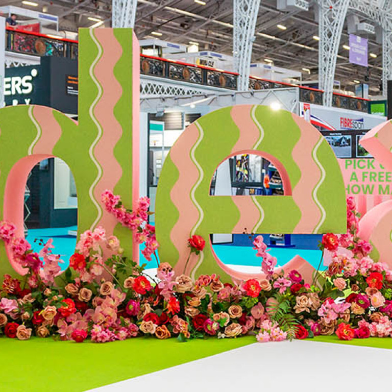 Ornate Garden at the Ideal Home Show 2025