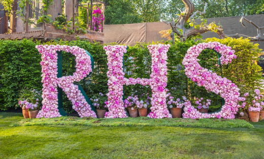 Ornate Garden RHS Chelsea Flower Show