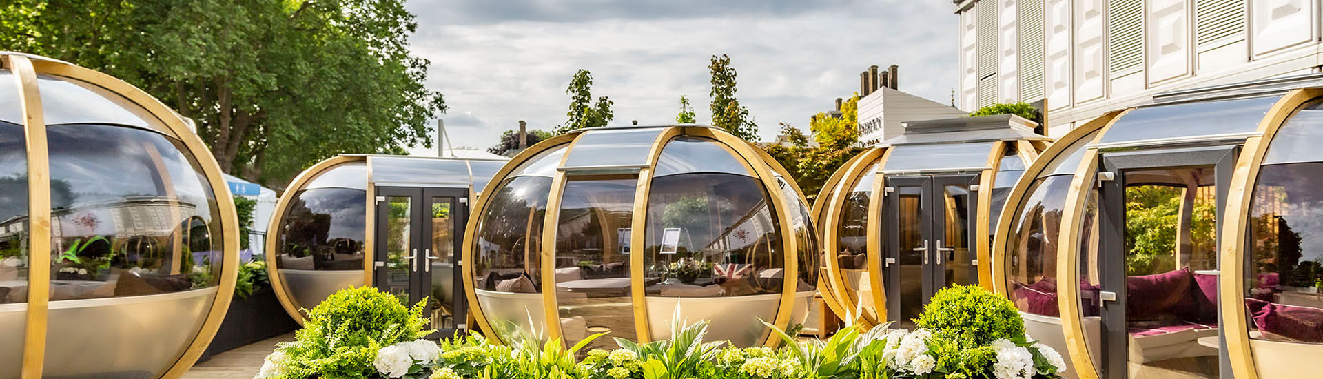Ornate Garden Pods RHS Chelsea Flower Show