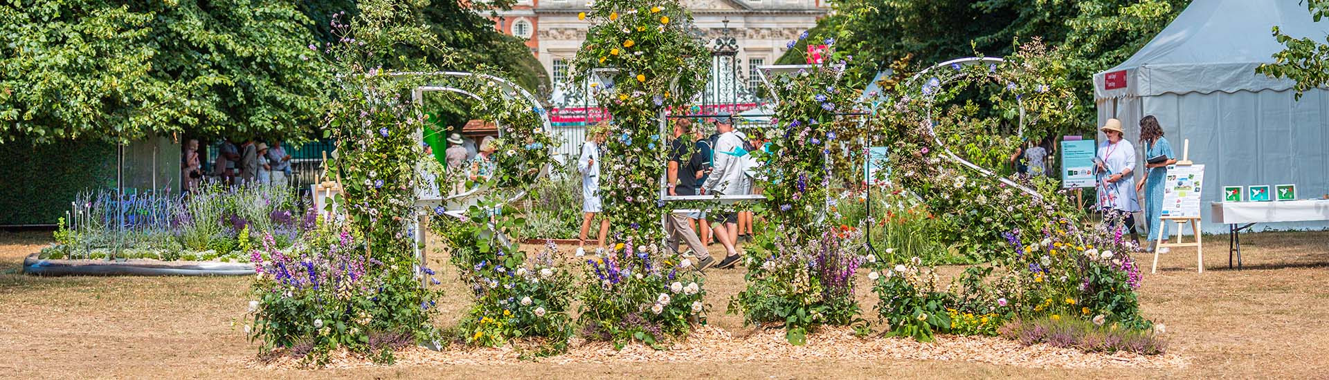 Ornate Garden Pods RHS Hampton Court