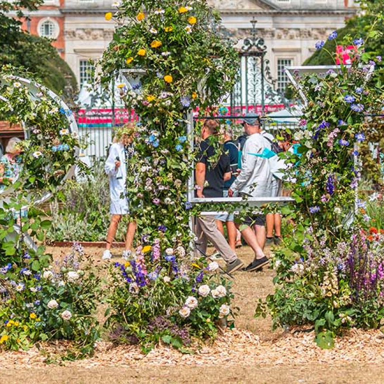 Ornate Garden Pods RHS Hampton Court