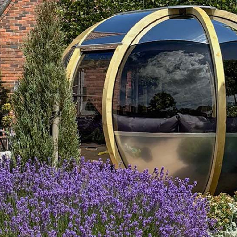 Ovalhouse Ornate Garden Pod in Aldridge