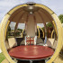 Rotating Lounger Garden Pods