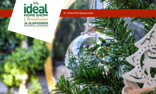 Ornate Garden at the Ideal Home Show Christmas
