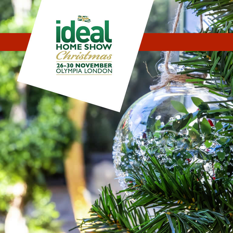Ornate Garden at the Ideal Home Show Christmas