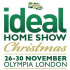Ornate Garden at the Ideal Home Show Christmas 2025