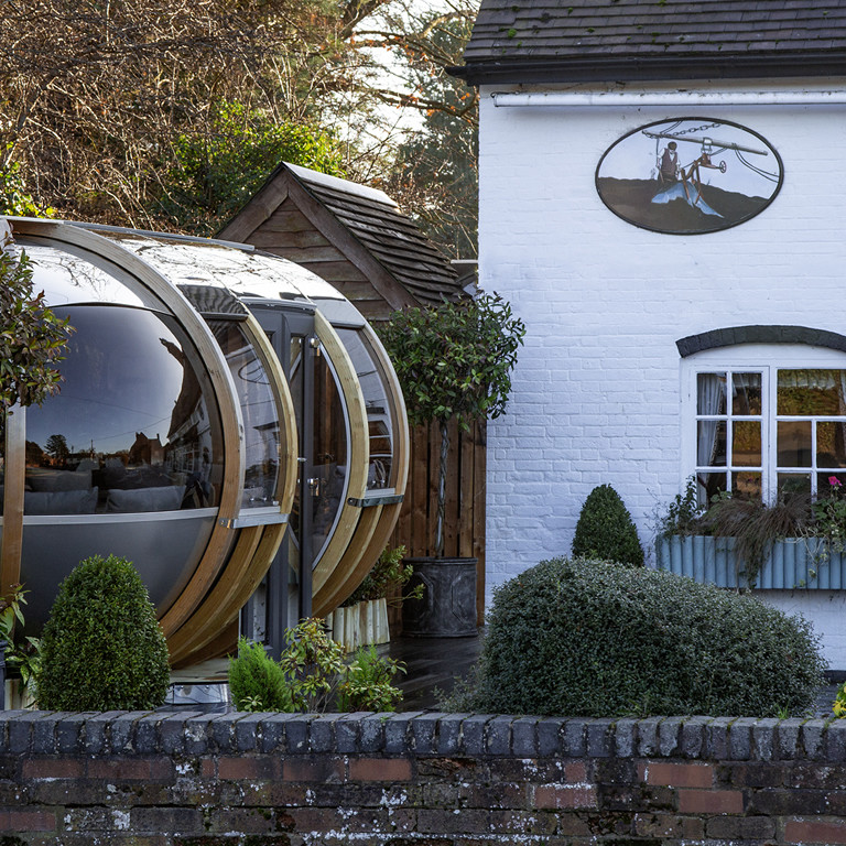 Pub Garden with All-Season Garden Pods