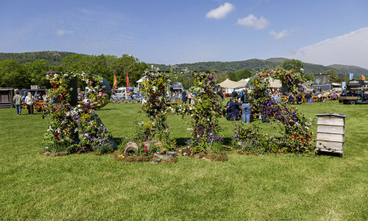 Ornate Garden RHS Malvern Spring Festival