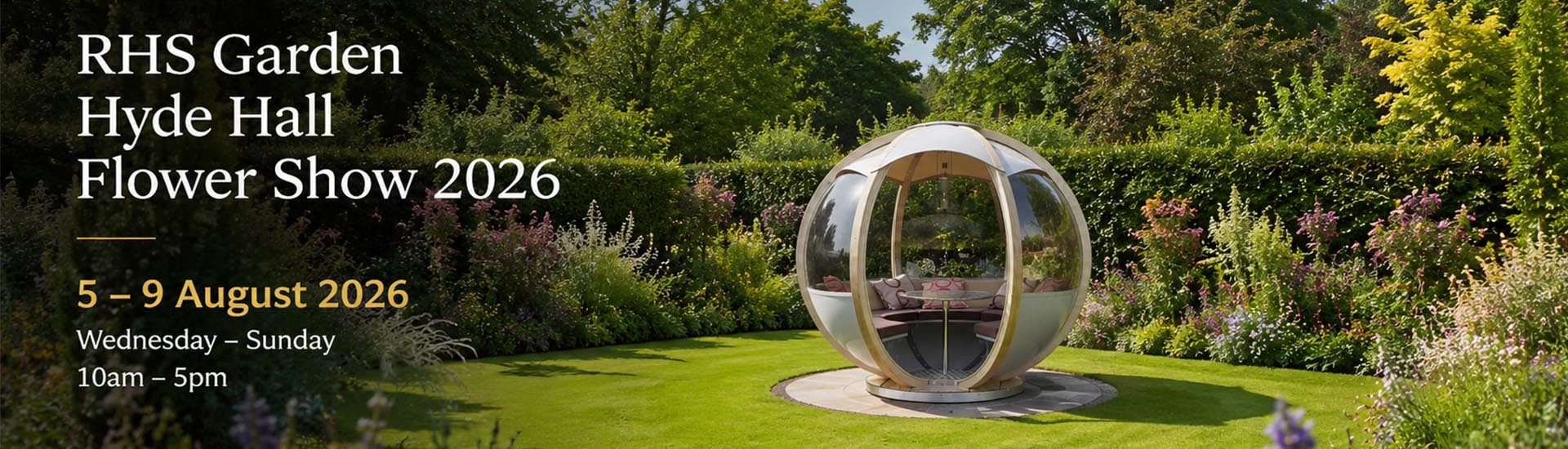 RHS Hyde Hall Flower Show 2026