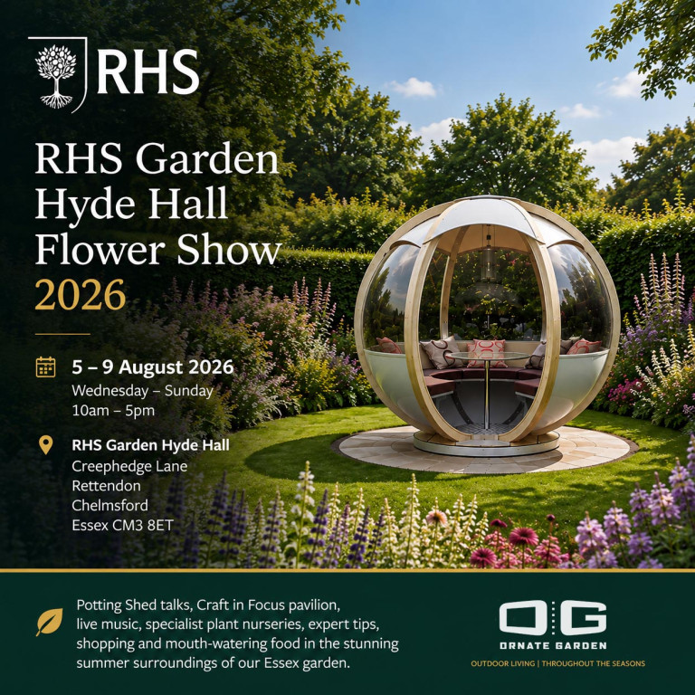 RHS Hyde Hall Flower Show 2026
