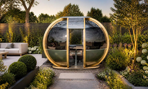 Ornate Garden Ovalhouse Garden Pod