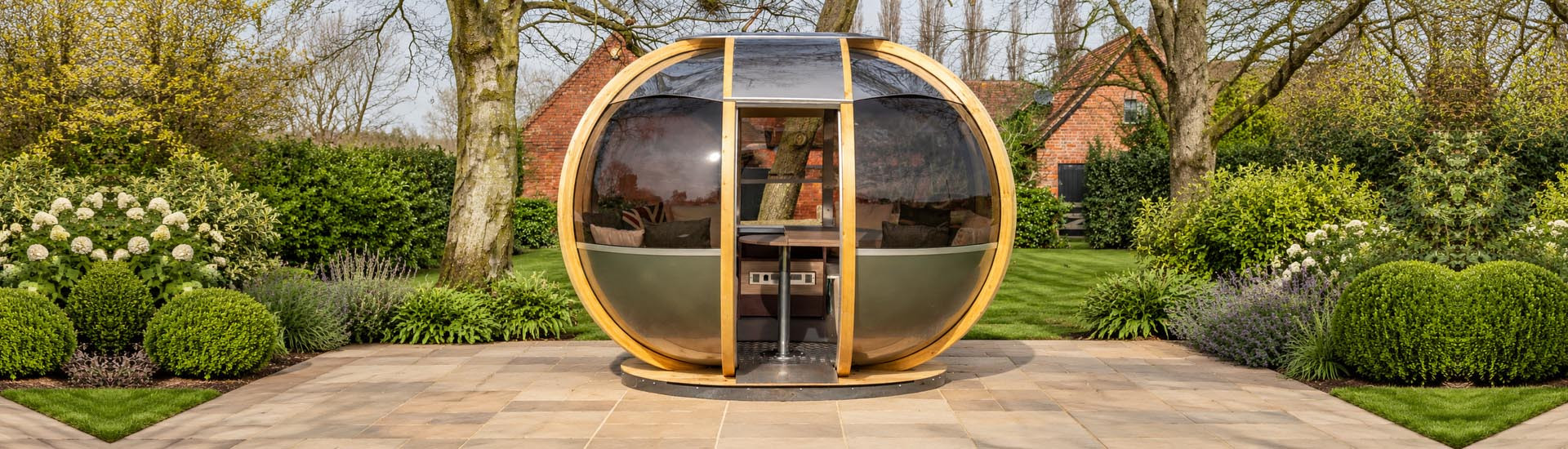 Ornate Garden Ovalhouse Garden Pod