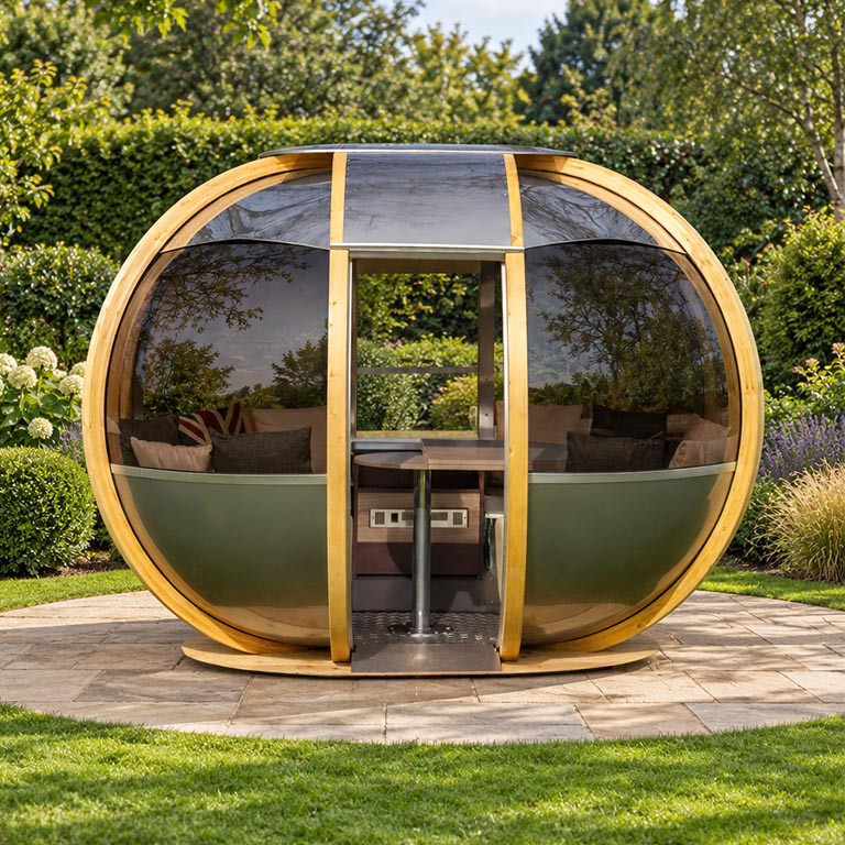 Ornate Garden Ovalhouse Garden Pod
