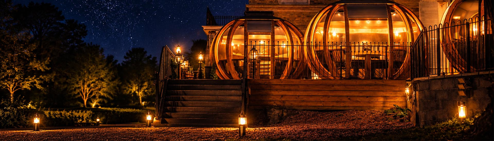 Ornate Garden Rooms Garden Pods for Hospitality