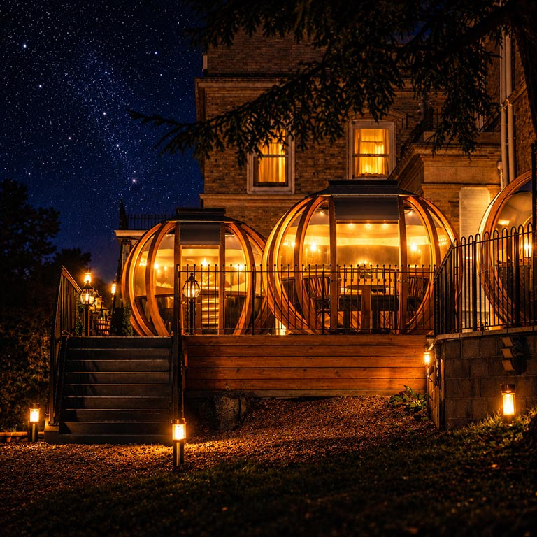 Ornate Garden Rooms Garden Pods for Hospitality