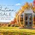 Deluxe Garden Pod Autumn Garden