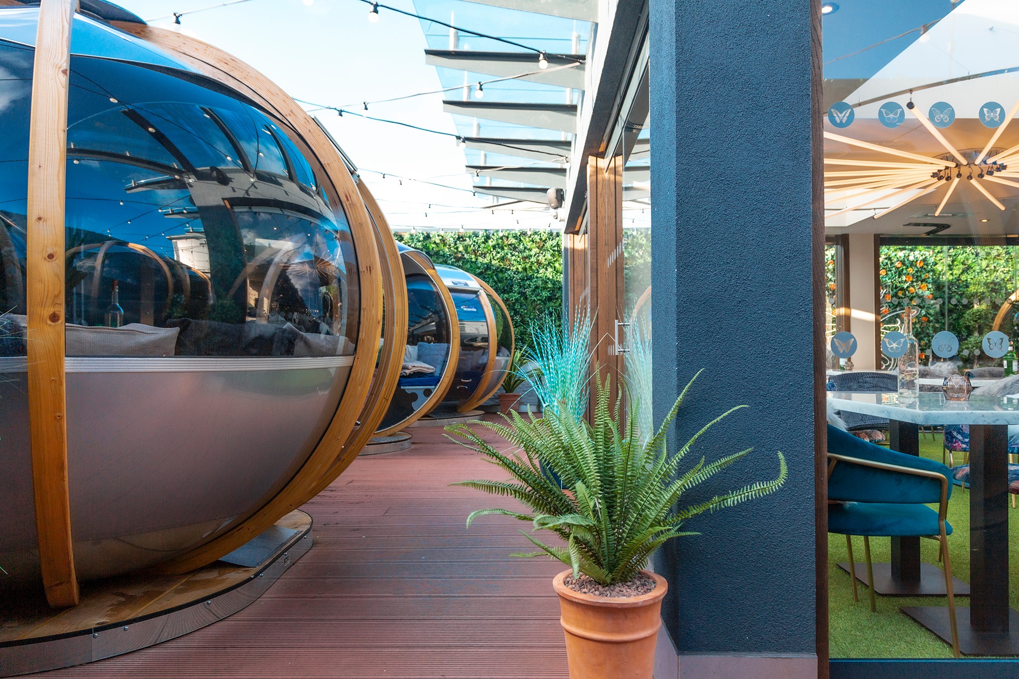 Ornate Garden Pod Commercial Projects