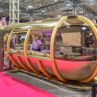 OvalBar Garden Pod at Grand Designs Live