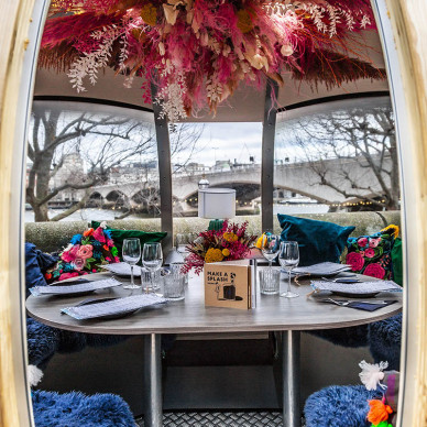 Ornate Garden Dining Pods hotel, restaurant, or café