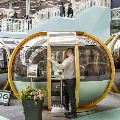 Ornate Garden Pods Ideal Home Show 2024