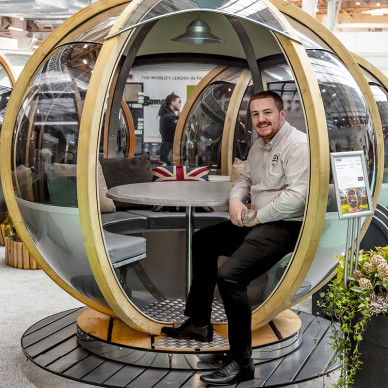 Ornate Garden Pods Ideal Home Show 2024