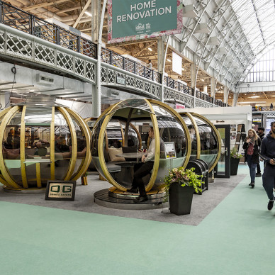 Ornate Garden Pods Ideal Home Show 2024