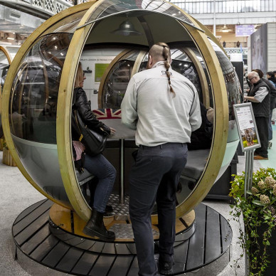 Ornate Garden Pods Ideal Home Show 2024