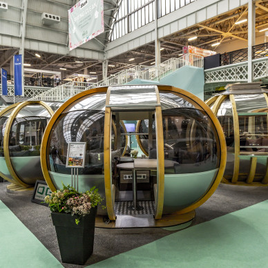 Ornate Garden Pods Ideal Home Show 2024