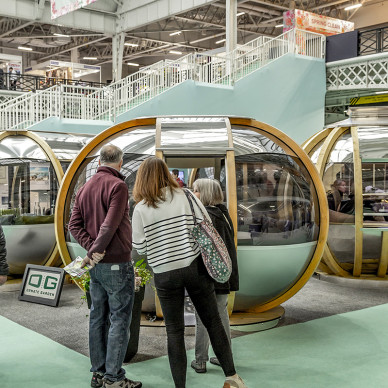 Ornate Garden Pods Ideal Home Show 2024