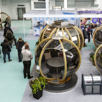 Ornate Garden Pods Ideal Home Show 2024