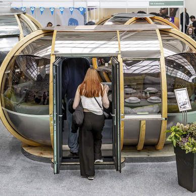 Ornate Garden Pods Ideal Home Show 2024