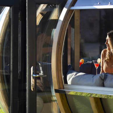Ovalhouse Bar Garden Pod