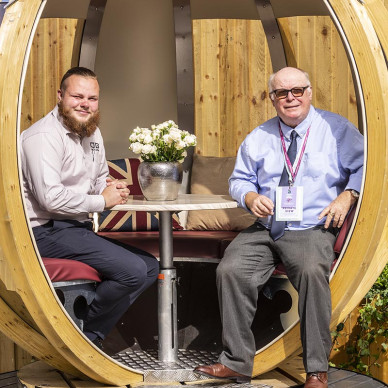 Ornate Garden Pods RHS Chelsea Flower Show 2021