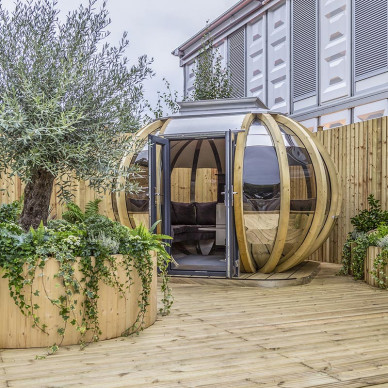 Ornate Garden Pods RHS Chelsea Flower Show 2021
