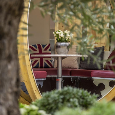 Ornate Garden Pods RHS Chelsea Flower Show 2021