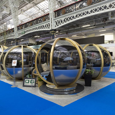 Ornate Garden Pods The Ideal Home Show
