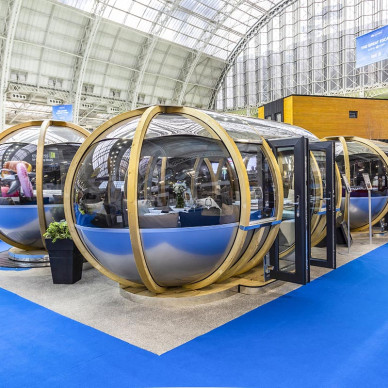 Ornate Garden Pods The Ideal Home Show