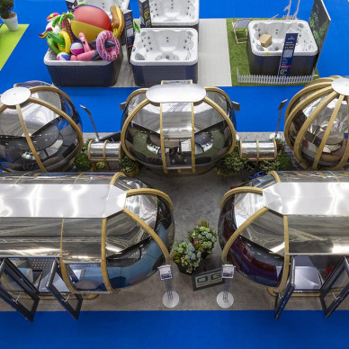 Ornate Garden Pods The Ideal Home Show