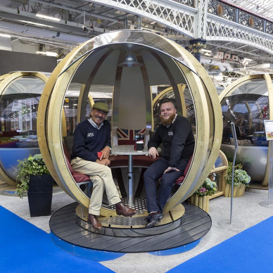 Ornate Garden Pods The Ideal Home Show