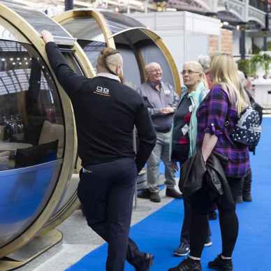 Ornate Garden Pods The Ideal Home Show
