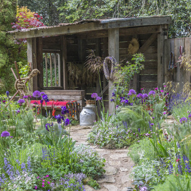 Ornate Garden Exhibiting RHS Chelsea Flower Show