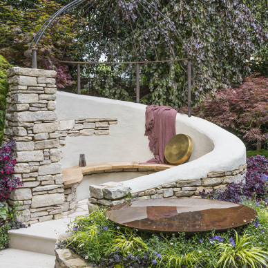 Ornate Garden Exhibiting RHS Chelsea Flower Show