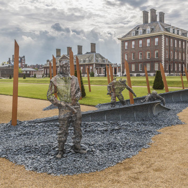 Ornate Garden Exhibiting RHS Chelsea Flower Show